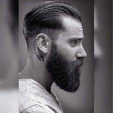 9 Slick Back Hairstyle Men Beard Hairstyle Slick Back Hair Fade Hair And Beard Styles