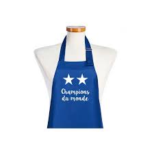 Tablier Champions Du Monde Coupe Du Monde Russie 2018 Tablier Tablier Cuisine Tablier Personnalise