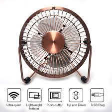 Mbsshi Mini Usb Desk Fan Laptop Cooler Cooling Personal Fan Desktop Small Table Fan Lower Noise Metal Design Usb Power Mini Desk Fan Desk Fan Metal Design