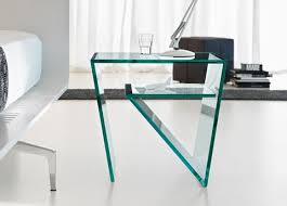 Tonelli Zen Side Table In 2020 Bedside Table Design Glass Side Tables Glass Coffee Tables Living Room