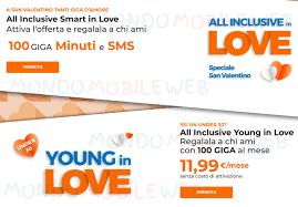 Wind Offerte In Love Fino A 100 Giga Anche Online E Fibra Tutto Incluso A 25 98 Euro Mondomobileweb It Telefonia Offerte E Notizie