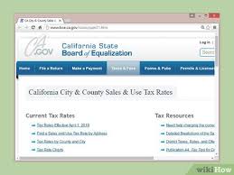 How To Calculate California Sales Tax 11 Steps With Pictures