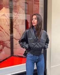 Lpa On Instagram Tamaramory In The Billie Leather Jacket French Fashion Fashion Fashion Inspo