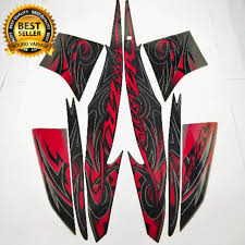 Decal stiker vega zr : Yamaha Vega Zr 2010 Black Gray Striping List Standard Body Sticker For Motorcycle Full Set Shopee Philippines