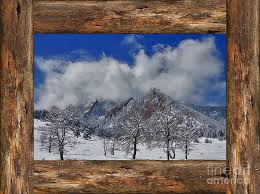Entire guest suite · 3 guests · 3 beds · 1 bath. Snowy Flatirons Boulder Colorado Rustic Cabin Window View Photograph By James Bo Insogna