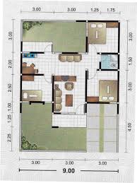 Tips desain rumah 2 lantai minimalis terlihat luas. Denah Rumah Sederhana Untuk 1 2 3 4 Kamar Tidur Dan Tipe 36 Ndik Home