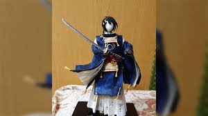 和紙人形師範のおばあちゃんに刀剣乱舞の三日月宗近を作ってもらったら、クオリティ高すぎて感動した「動きや風を感じる」「繊細でかわいい！」 -  Togetter [トゥギャッター]