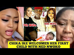 REGINA DANIELS ENDS HER MARRIAGE AS HER BILLIONAIRE HUSBAND WELCOMES A BABY  GIRL WITH CHIKA IKE