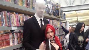 Hachishakusama means eight feet tall is a japanese urban legend about a tall woman who abducts children. A Seven Foot Teenage Slender Man Was Kicked Out Of Sydney Comic Con