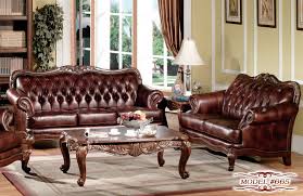 We did not find results for: Cherry Wood Trim Leather Living Room Set 665