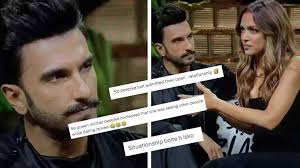 Deepika Padukone reveals she was in open relationship with Ranveer Singh  until he proposed to her; netizens call it a situationship