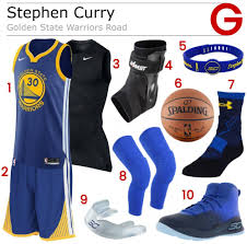 Stephen Curry Golden State Warriors Road Game Gear Stephen Curry Golden State Warriors Official Nba Basketball