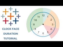 Tableau Clock Face Duration Chart Tutorial Youtube