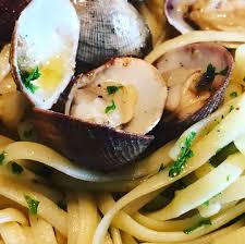 Linguine Alle Vongole Aux Coques Pates Linguine Plats De Pates Linguine