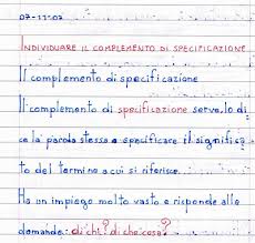 Per riconoscere il complemento di modo e distinguerlo dagli altri. Il Complemento Di Specificazione Spiegazione Ed Esercizi Di Analisi Logica Scheda Stampabile Dell Unita Didattica