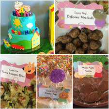 Peppa Pig Party Food Peppa Pig Birthday Party Peppa Pig Birthday Peppa Pig Party Food