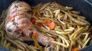 Cuisse De Dinde Et Ses Haricots Beurre Au Roaster Recette Cuisse De Dinde Recettes De Cuisine Recette Cuisse De Dinde