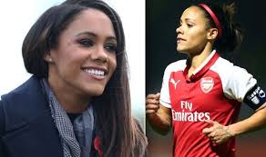Score 100 goals or win the league?. Arsenal Alex Scott Opens Up On Life Before Professional Football On League Of Their Own Football Sport Express Co Uk