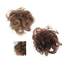 The benefits of messy bun hair piece to suit user's necessities are given underneath: Eoper 2 Pieces Hair Bun Extension Curly Messy Bun Hair Scrunchie Chign Ninthavenue Europe