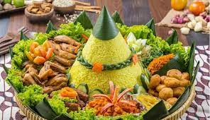 Nasi Tumpeng Ide Makanan Resep Masakan Indonesia Dekorasi Makanan