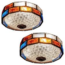 Maybe you would like to learn more about one of these? Italian Midcentury Iron And Colorful Murano Glass Ceiling Lights Or Flush Mounts For Sale At 1stdibs