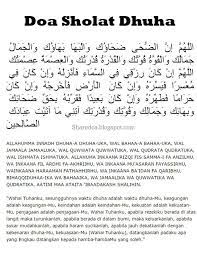 Doa Setelah Sholat Dhuha Tarjih Muhammadiyah