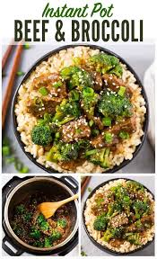 Healthy Instant Pot Beef And Broccoli Tender Beef In The Most Flavorful Mongolian Sauc Instant Pot Dinner Recipes Healthy Instant Pot Recipes Instant Pot Beef
