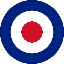 Royal Air Force Target Autocollant Film Voiture Theme Fete