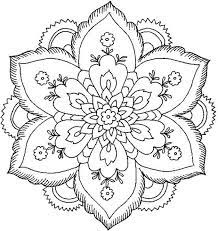 196 Dibujos De Mandalas Para Colorear Faciles Y Dificiles Abstract Coloring Pages Flower Coloring Pages Mandala Coloring Pages