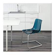 tobias chair blue chrome plated ikea dining room chairs ikea cool desk chairs dining room chair cushions
