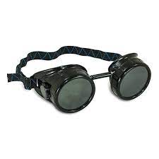 Aes Industries 5 Shade Black Safety Welding Cup Goggles 50mm Dual Lens Eye Cup Welding Goggles Steampunk Goggles Goggles Glasses