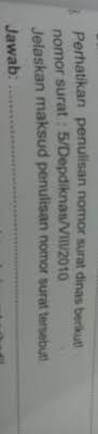 Penomoran surat tersebut berfungsi untuk Jelaskan Maksud Penulisan Surat Tersebut Brainly Co Id