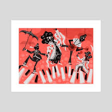 Way down Hadestown, an art print by Jon Madison