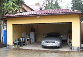 Garasi berbahan kayu dan baja ringan. 40 Model Favorit Garasi Modern Masa Kini Rumahku Unik