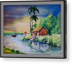 See more ideas about coloring posters, poster colour, color. Sunset Time Poster Colour Painting Acrylic Print By Sanjay Wagh