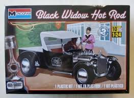 1932 ford pick up model b hotrod ratrod. Monogram 1 24 4324 Black Widow Hot Rod Model Kit
