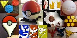 Weekly Roundup Ten 3d Printable Pokemon Go Things 3dprint Com The Voice Of 3d Printing Additive Manufacturing Pokemon Pokemon Go 3d Printing