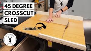 How To Build A Basic Table Saw Sled Handmade Crafts Howto Diy In 2020 Table Saw Sled Table Saw Woodworking Projects Diy