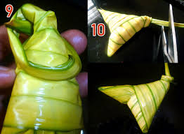 Ketupat , 4 cara balutan versi maktam cara membuat kelupis brunei (mama jijan) cara merebus jantung pisang supaya tidak hitam dan pahit riuh rendah dapur di buatnya !! Resepi Dan Cara Membuat Ketupat Daun Palas Sedap Berlemak