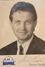 Steven Pinder Brookside castcard