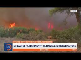 Check spelling or type a new query. Fwtia Sth Barympomph H Fwtia Katapinei To Rema Ths Xelidonoys Oi Floges Eftasan Sto Adamo Youtube