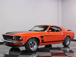 1970 calypso coral mustang mach 1 fastback, left side view. 1969 Ford Mustang Classic Cars For Sale Streetside Classics