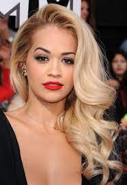 Rita Ora Hair Styles Side Swept Hairstyles Side Hairstyles