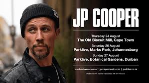 Acclaimed British Singer JP Cooper Announces Debut South African Tour