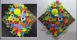 Maybe you would like to learn more about one of these? Paper Crafts Floral Wall Hanging