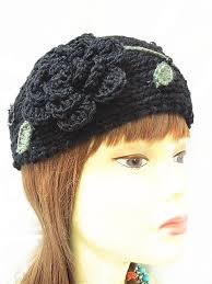 Hand knitting is a form of knitting, in which the knitted fabric is produced by hand using needles. Hand Knit Crochet Cute 3d Flower Leafs W Pearl Winter Head Flickr