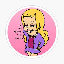 Big mouth lola quotes season 3. Lola Big Mouth Stickers Redbubble