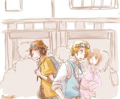 One Piece Asl Ace Sabo Koala Koala One Piece One Piece Comic Sabo One Piece