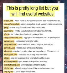 Check Out This List Of All Of The Helpful Websites You Didn T Know Existed Cool Websites Secret Websites Hacking Websites