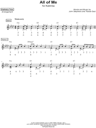 They can be either free or costly. Kalimba Sheet Music To Download And Print